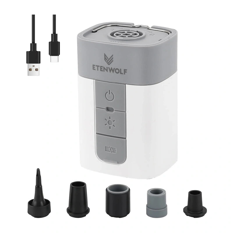 Etenwolf AIR 5 Pro 10400mAh Electric Pump (White) - Image 2