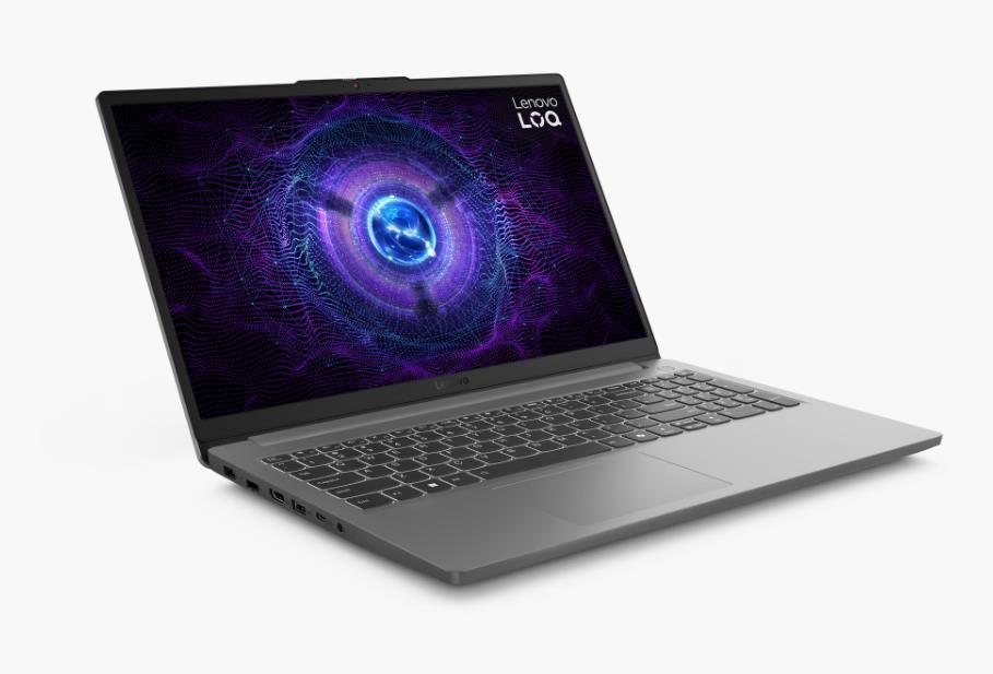 Notebook LENOVO LOQ 15IAX9E CPU Core i5 i5-12450HX 2400 MHz 15.6" 1920x1080 RAM 16GB DDR5 4800 MHz SSD 512GB NVIDIA GeForce RTX 2050 4GB ENG Card Reader 3-in-1 Grey 1.77 kg 83LK007APB