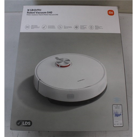 SALE OUT. Xiaomi Robot Vacuum S40 EU | Xiaomi Robot Vacuum S40 EU | Wet&Dry | 5200 mAh | Dust capacity 0.52 L | 10000 Pa