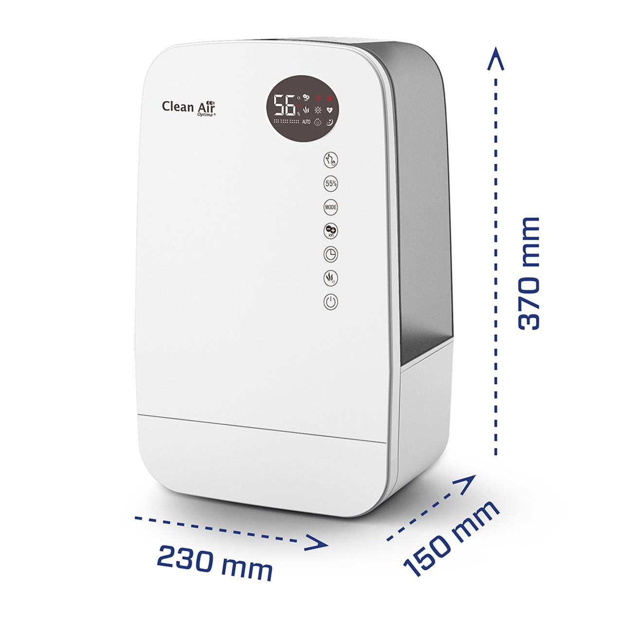 HUMIDIFIER WITH IONIZER/CA-607W CLEAN AIR OPTIMA