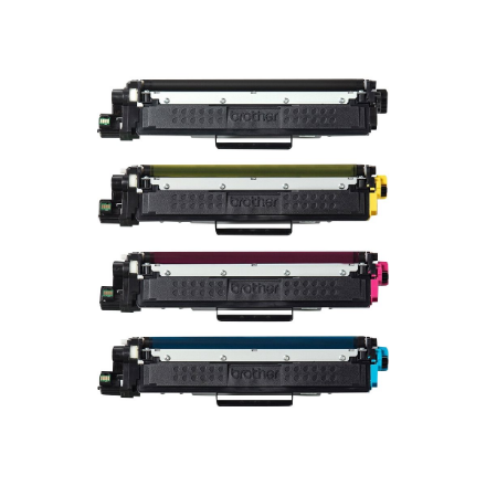 Brother TN-243CMYK, Toner Value Pack | Brother TN243CMYK | Brother TN243CMYK Value Pack - 4-pack - black, yellow, cyan, 