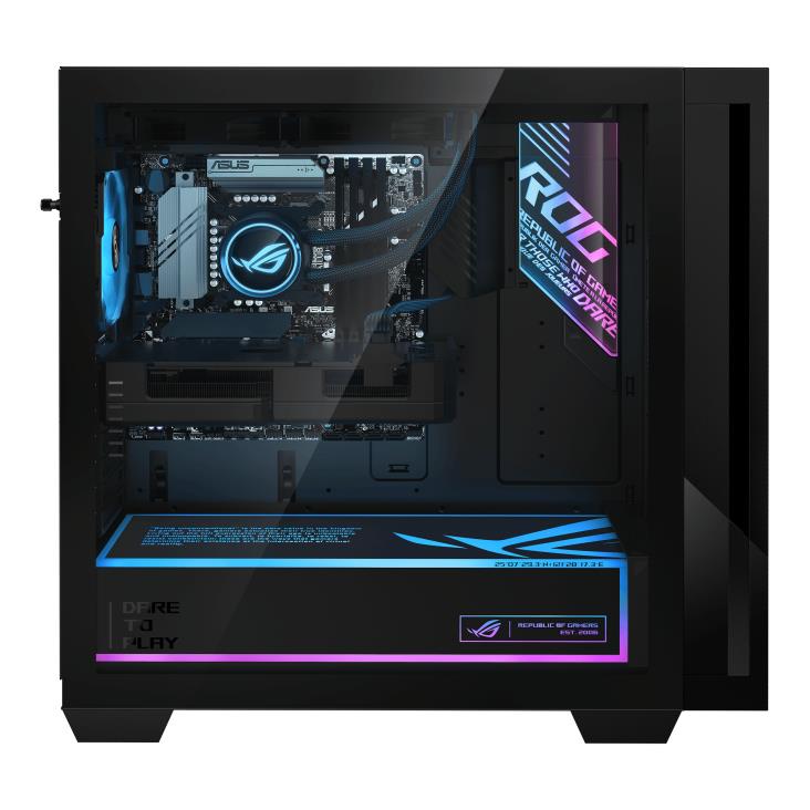 PC ASUS ROG G700 ROG Tower AMD RyzenT 7 9800X3D 32 GB DDR5-SDRAM Storage SSD SSD 1 TB AMD Radeon RX 9070 XT On board graphics AMD Radeon Graphics Wi-Fi Yes Bluetooth Yes Windows 11 Home 90PF05T1-M01MN0