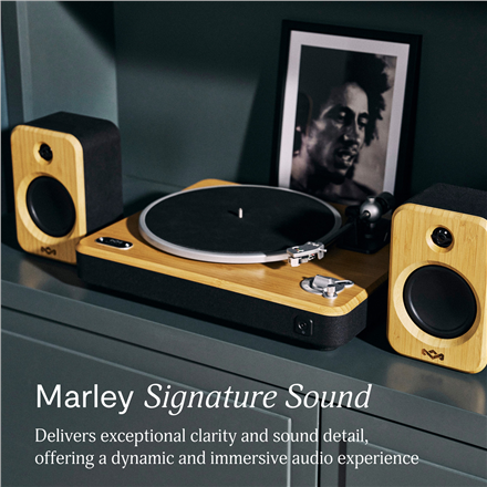 Marley Turntable With Speakers | Stir It Up Wireless 2+ | Bluetooth In/Out