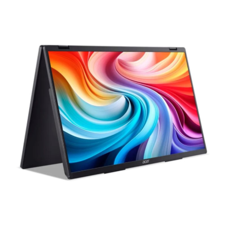 Acer PD19F 47cm 18.5'' FHD Dual Portable IPS 100Hz 16:9 4ms (GTG) 250nits HDMI 2xType-C MM Audio Out EU Black H.cable x1