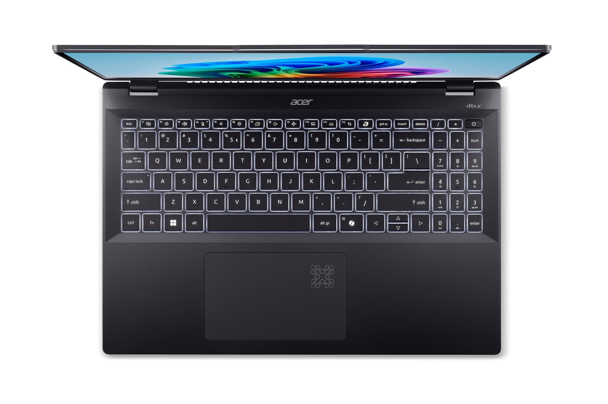 Notebook ACER Swift Swift 16 AI OLED CPU Intel Core Ultra 5 226V 2.1 GHz 16 " 2880x1800 pixels RAM 16 GB LPDDR5x-SDRAM SSD 512 GB On-board graphics Yes Keyboard language English OS installed Windows 11 Home Colour Black Weight 1.46 KG NX.J3ZEL.005