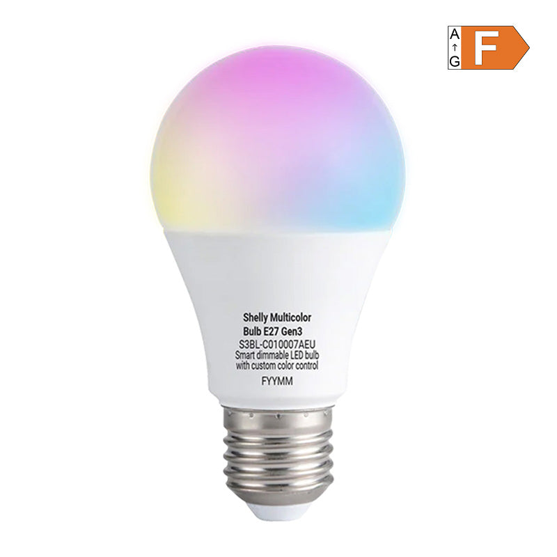 SHELLY Multicolor Bulb Gen3 E27 LED Light Bulb - Image 1