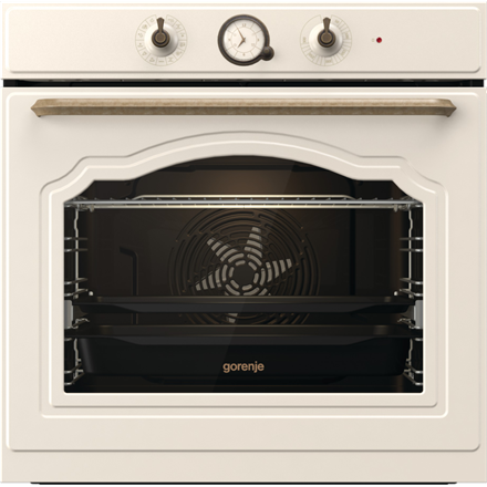 Gorenje Oven | BOS67372CLI | 77 L | Multifunctional | AquaClean | Mechanical | Steam function | Height 59.5 cm | Width 5
