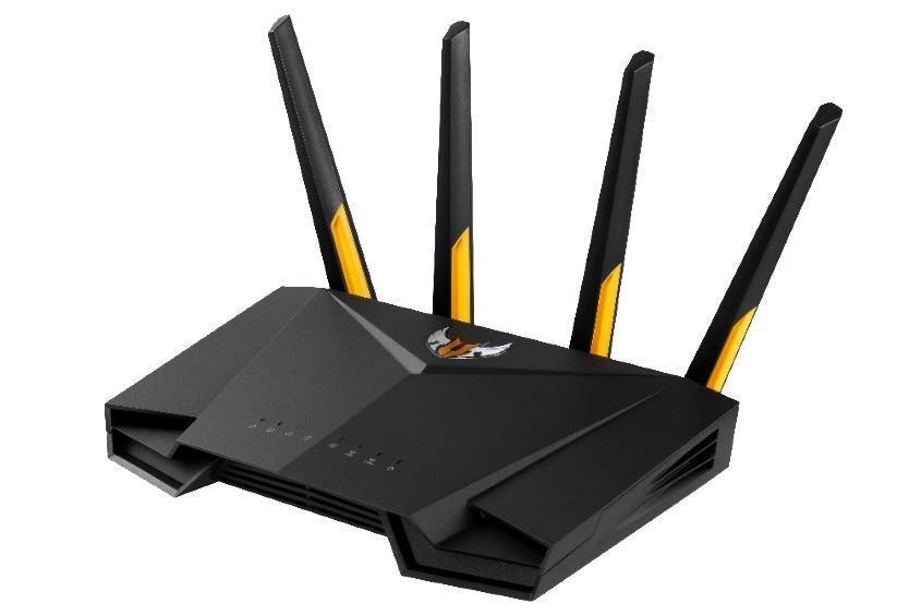 Wireless Router ASUS Wireless Router 3000 Mbps Mesh Wi-Fi 5 Wi-Fi 6 IEEE 802.11a/b/g IEEE 802.11n USB 3.1 1 WAN 4x10/100/1000M Number of antennas 4 TUF-AX3000