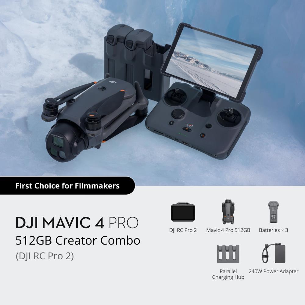 Drone DJI Mavic 4 Pro 512GB Creator Combo (DJI RC Pro 2) Consumer CP.MA.00000847.02