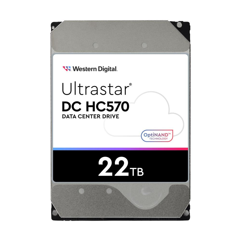 HDD WESTERN DIGITAL ULTRASTAR Ultrastar DC HC570 22TB SAS 512 MB 7200 rpm 3,5" MTBF 2500000 hours 0F48052