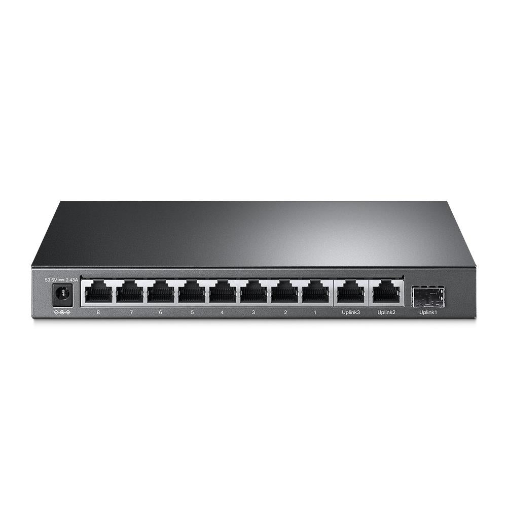 Switch TP-LINK 1x10Base-T / 100Base-TX PoE+ ports 8 124 Watts TL-SL1311MP