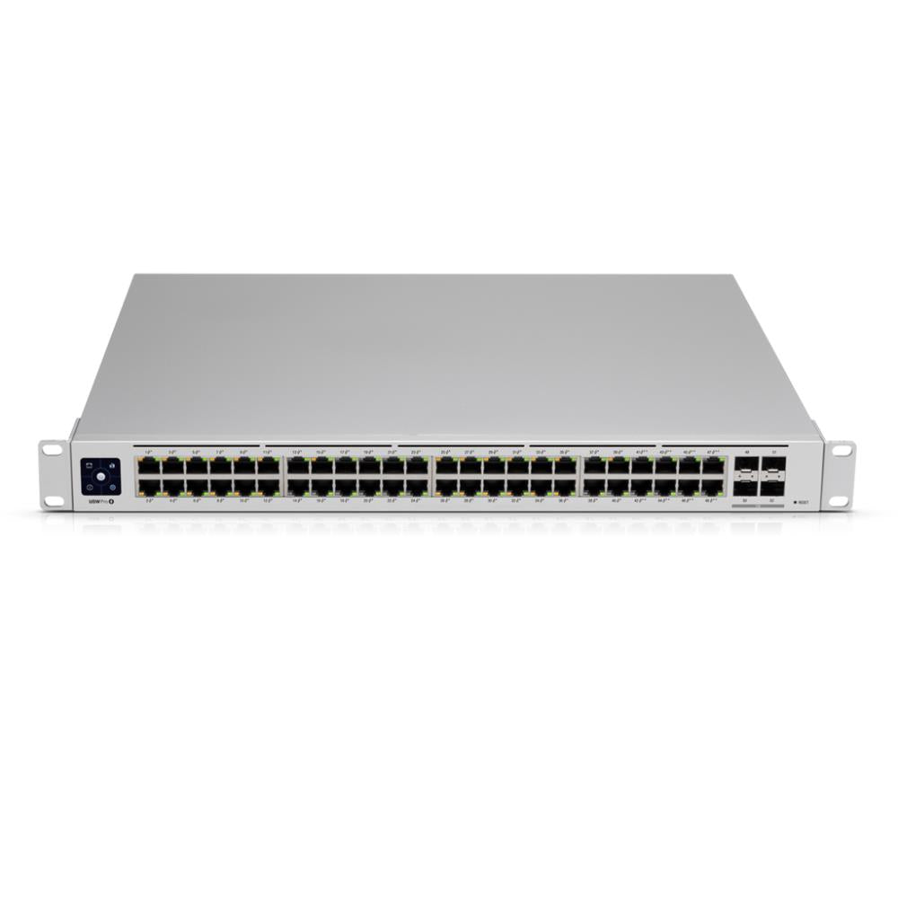 Switch UBIQUITI USW-PRO-48-POE Type L3 Rack 48x10Base-T / 100Base-TX / 1000Base-T 4xSFP PoE+ ports 48 600 Watts USW-PRO-48-POE