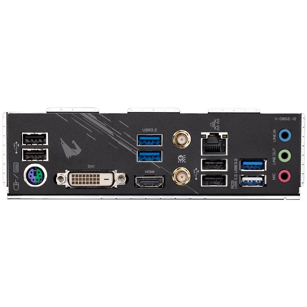 Mainboard GIGABYTE AMD B550 SAM4 Micro-ATX Memory DDR4 Memory slots 4 1xPCI-Express 3.0 1x 1xPCI-Express 3.0 4x 1xPCI-Express 4.0 16x 2xM.2 1xDVI-D 1xHDMI 4xUSB 2.0 4xUSB 3.2 1xPS/2 1xRJ45 3xAudio port B550MAORUSELITEAX1.3