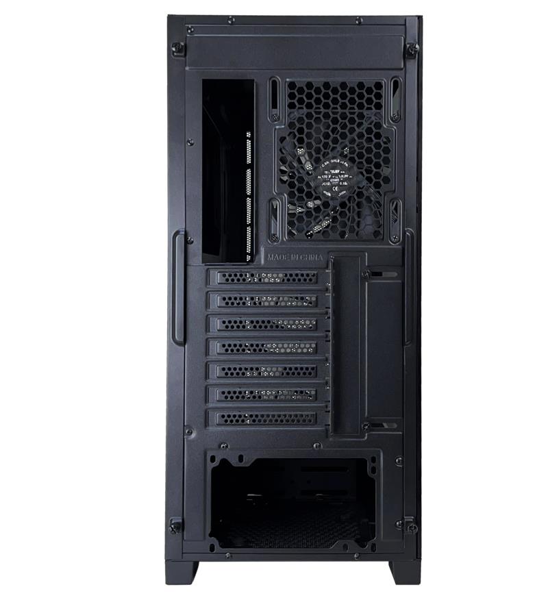 Case XILENCE XILENT BREEZE MidiTower Not included ATX MicroATX MiniITX Colour Black XG131