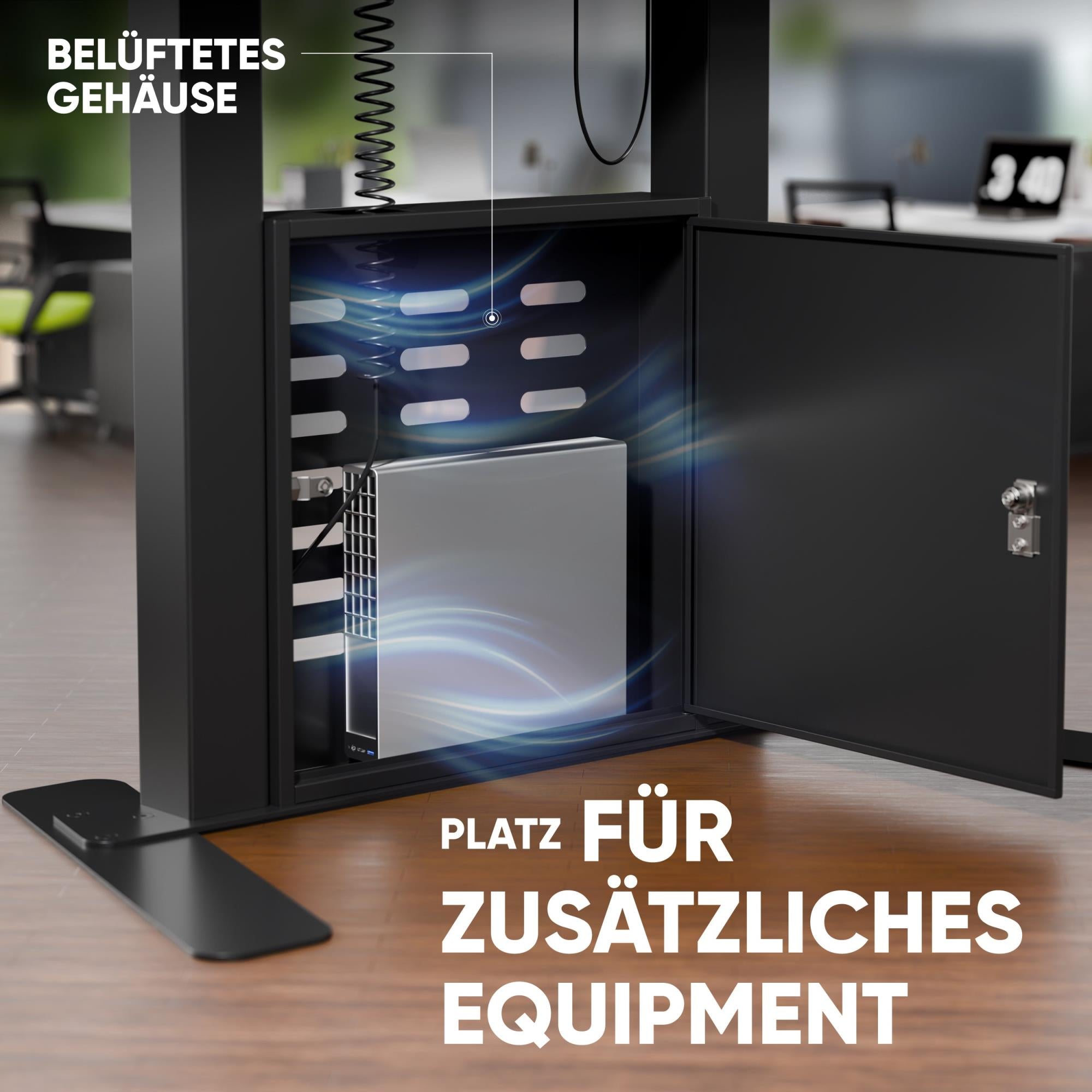 TV SET ACC FLOOR STAND /55-100/BLACK FPRO2L-40-B ONKRON