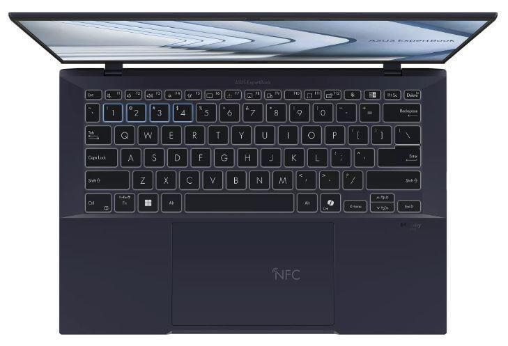 Notebook ASUS ExpertBook B9403CVAR-KM1148X CPU Core 5 120U 1400 MHz 14" 2880x1800 RAM 16GB LPDDR5x SSD 512GB Intel Graphics Integrated ENG Windows 11 Pro Black 0.99 kg 90NX05W1-M01J00
