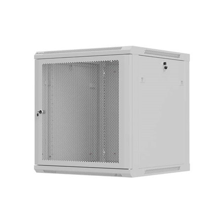Lanberg Wall mounted installation cabinet 19" 12U 600X600 | WF01-6612-23S | Grey