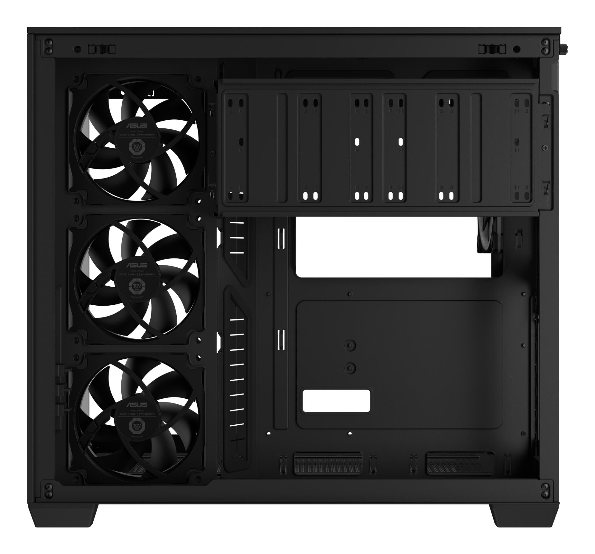 Case ASUS ATX/micro ATX/Mini-ITX Black PC A32PLUSTGARGBBLACK