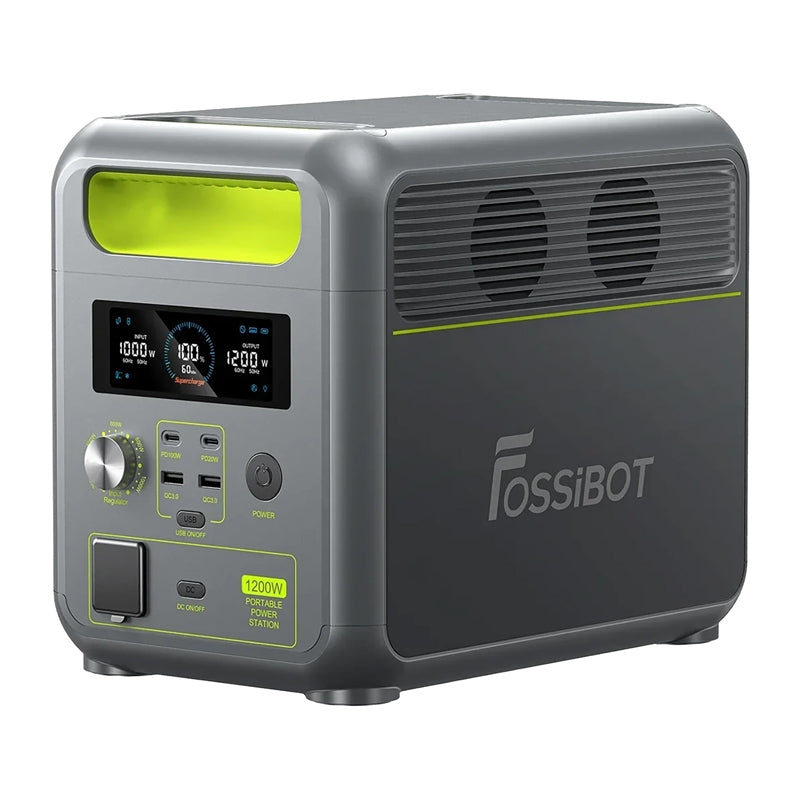 FOSSIBOT FBP1200 1200W Charging Station (Green) - Image 1