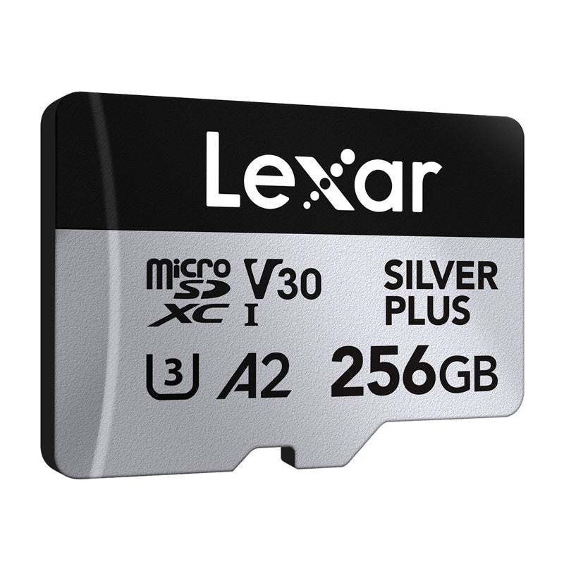 Karta pamięci Lexar High-Performance Silver Plus microSDXC 256GB + adapter - Image 3