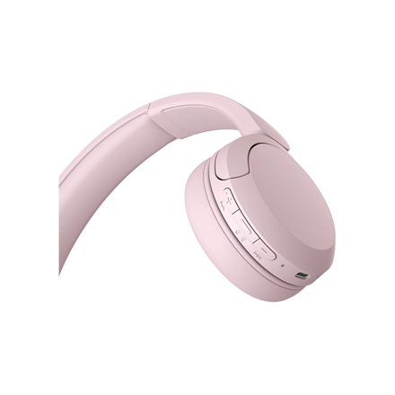 Sony Headphones | WH-CH520 | Bluetooth | On-Ear | Pink | Wireless