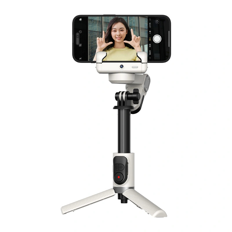AOCHUAN M1 Pro Gimbal with RGB Lighting (White) - Image 5