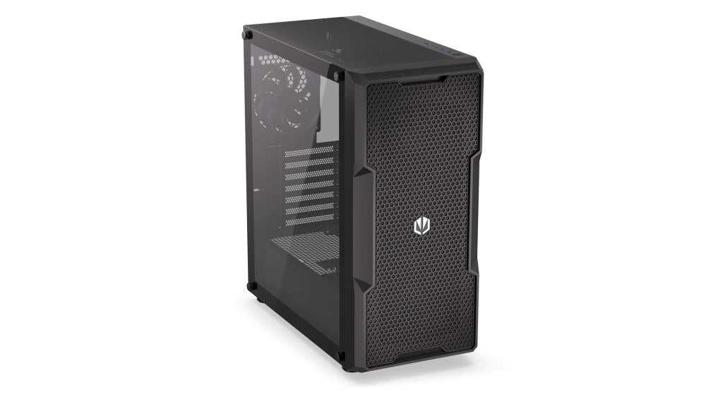 Case ENDORFY Regnum 400 Air MidiTower Case product features Transparent panel Not included ATX MicroATX MiniITX Colour Black EY2A008