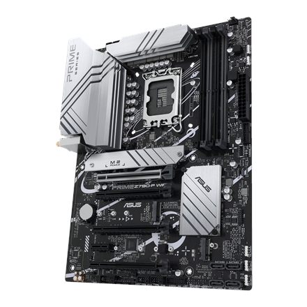 Asus | PRIME Z790-P WIFI | Processor family Intel | Processor socket LGA1700 | DDR5 | Supported hard disk drive interfac