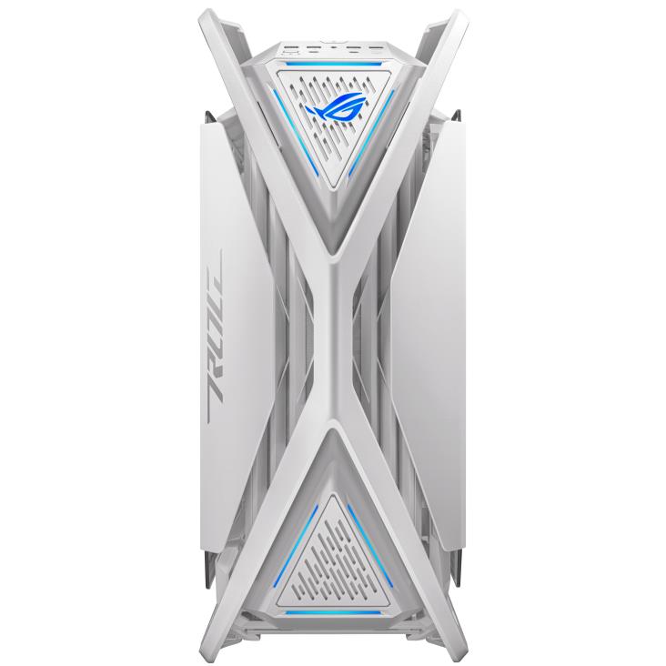 Case ASUS ROG Hyperion GR701 MidiTower Case product features Transparent panel Not included ATX EATX MicroATX MiniITX Colour White GR701ROGHYPWH/PWMFAN