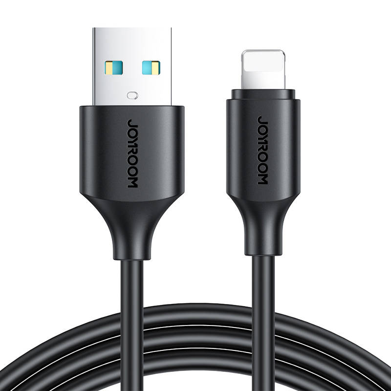 Cable to USB-A / Lightning / 2.4A / 0.25m Joyroom S-UL012A9 (black) - Image 1