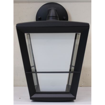 SALE OUT. | Philips Hue WCA Econic Outdoor Wall Lantern | 15 W | 2000-6500 Hue White Colour Ambiance | DAMAGED PACKAGING
