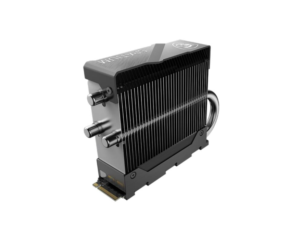 SSD MSI SPATIUM M580 FROZR 2TB M.2 PCIe Gen5 NVMe 3D NAND Write speed 12700 MBytes/sec Read speed 14600 MBytes/sec TBW 1400 TB MTBF 160000 hours S78-440Q780-P83