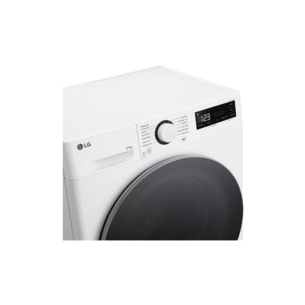 LG | Washing machine with dryer | F2DR509S1W | Energy efficiency class A | Front loading | Washing capacity 	9 kg | 1200