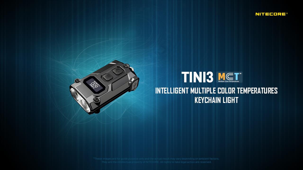 FLASHLIGHT T SERIES 600 LUMENS/TINI3 NITECORE