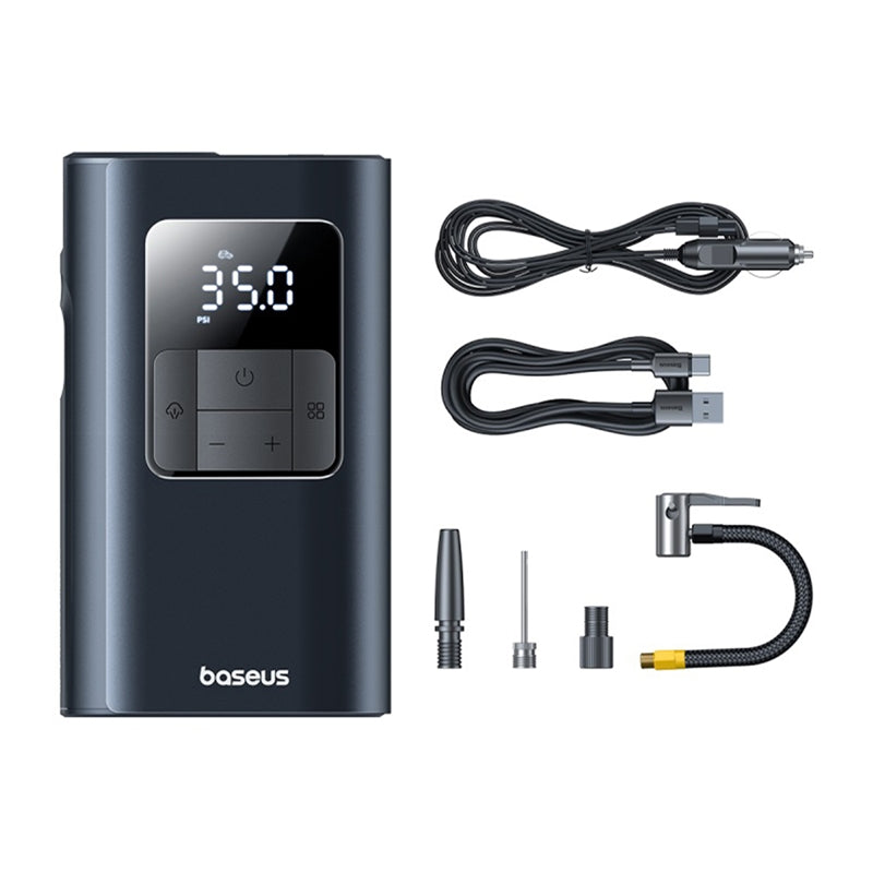 Baseus PrimeTrip VA1 2-in-1 pump with flashlight black - Image 2