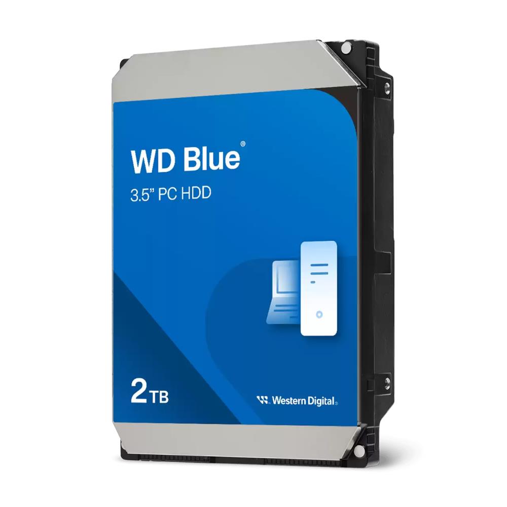 HDD WESTERN DIGITAL Blue 2TB SATA 3.0 64 MB 5400 rpm 3,5" WD20EARZ