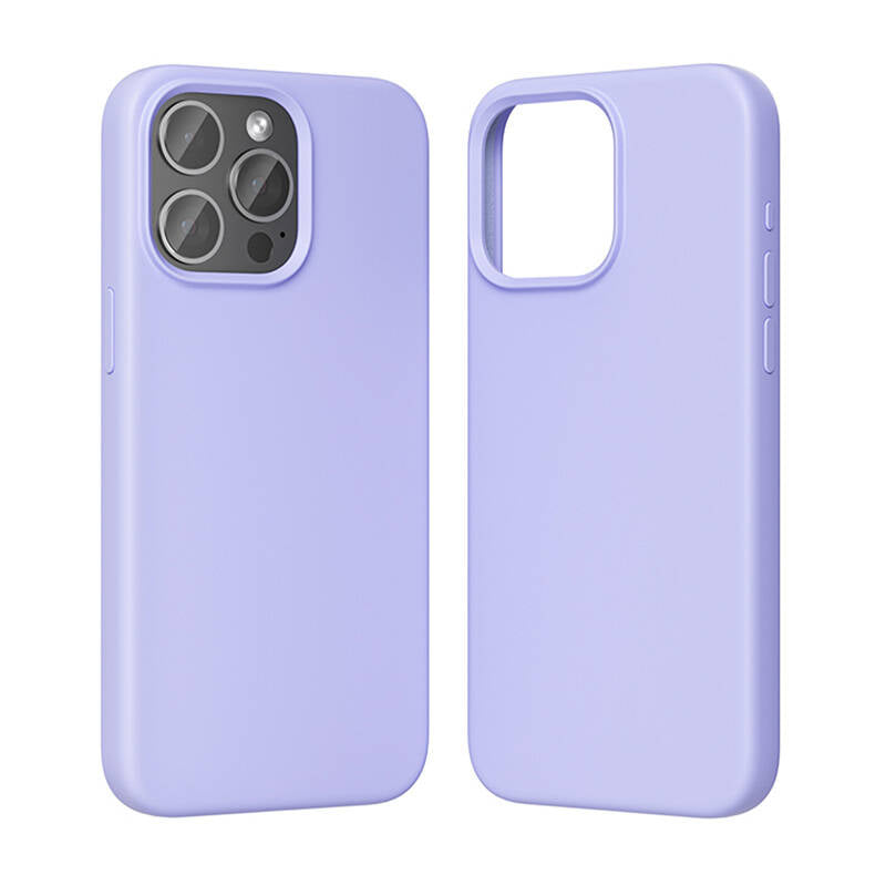Vention KUFV0-40 Silicone Case for iPhone 15 Pro Max (purple) - Image 1
