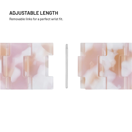 FIXED Resin Strap pro for Apple Watch 38/40/41, Candy Pink | Fixed
