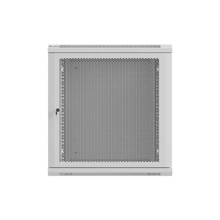 Lanberg Wall mounted installation cabinet 19" 12U 600X600 | WF01-6612-23S | Grey