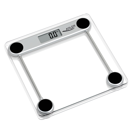 Adler | Maximum weight (capacity) 150 kg | Accuracy 100 g | Glass