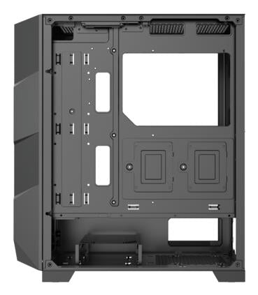 Case XILENCE ATX/micro ATX/Mini-ITX Black Midi Tower PC XILENT BREEZE II X812.ARGB