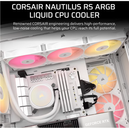 Corsair Liquid CPU Cooler | 360 RS ARGB | White