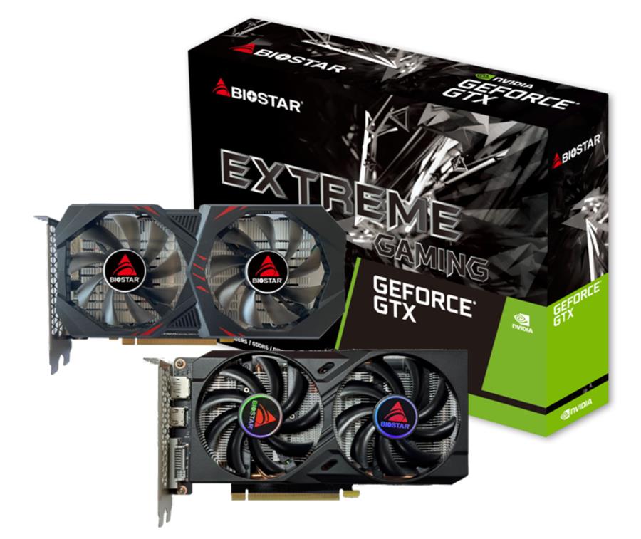 Graphics Card BIOSTAR NVIDIA GeForce GTX 1660 TI 6 GB GDDR6 192 bit PCIE 3.0 16x GPU 1500 MHz Dual Slot Fansink 1xDVI-D 1xHDMI 1xDisplayPort VN1666TF69