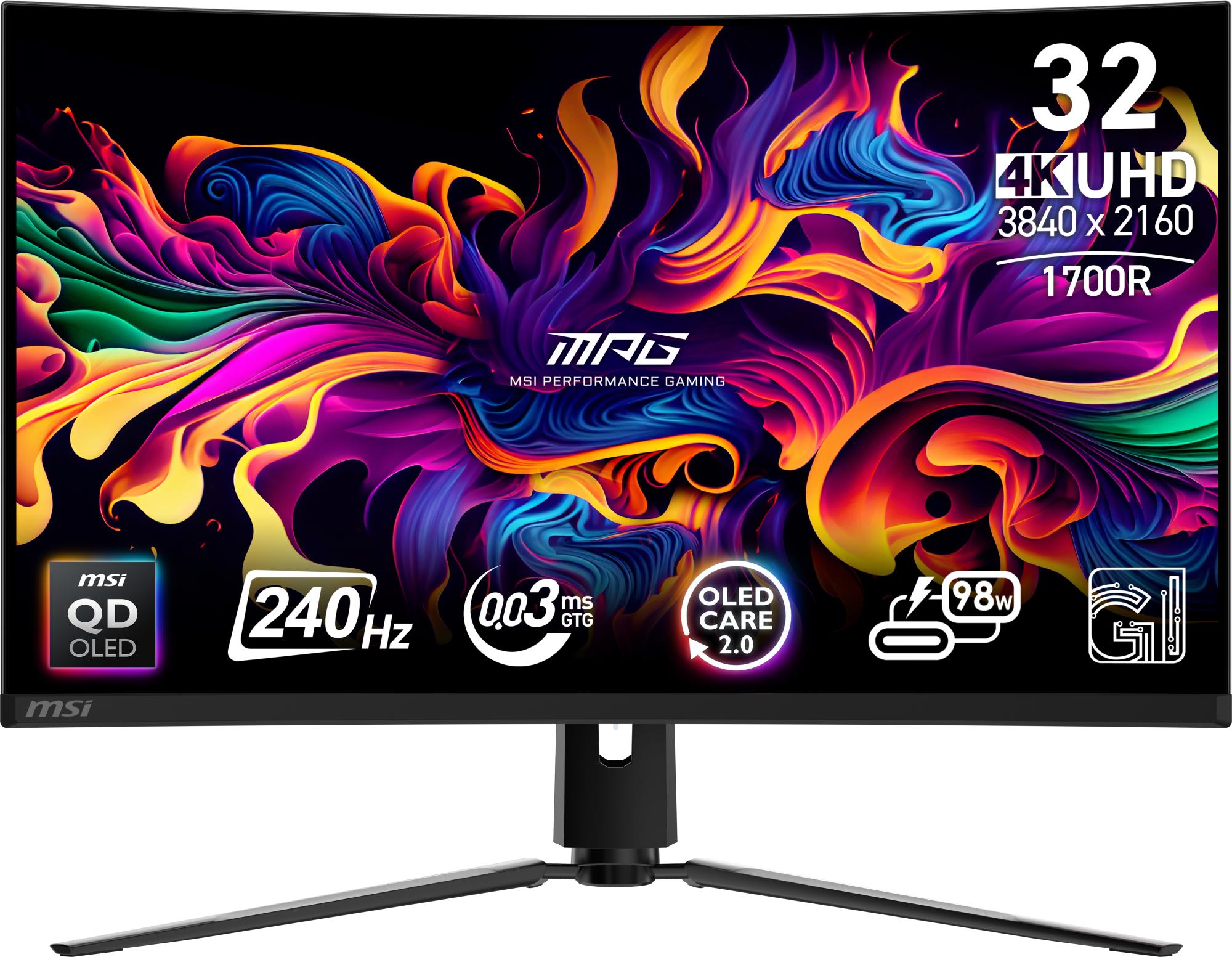 MSI MPG 321CURX QD-OLED Monitors