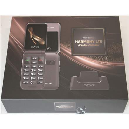SALE OUT. myPhone Harmony LTE Praline Collection (Chocolate) Nano SIM 2.8" IPS 380x240/128MB/48MB RAM/SD Card/4G LTE | m