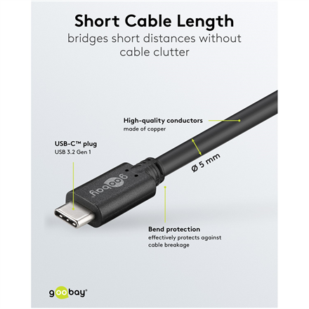 Goobay USB-C Cable | 612812 | USB-C