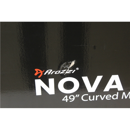 SALE OUT. Arozzi Nova 49" VA, 165Hz - White | Arozzi Nova | 49 " | VA | 32:9 | 165 Hz | 4 ms | 5120 x 1440 pixels | 350 
