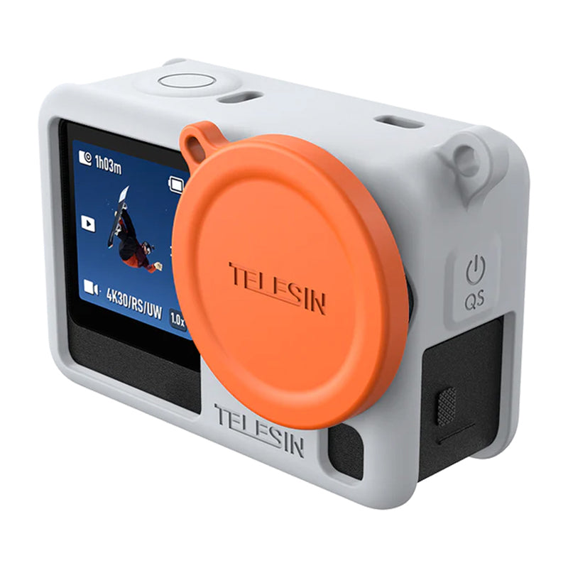 Telesin Silicone Protective Case for DJI Osmo Action 6 (Gray) - Image 1
