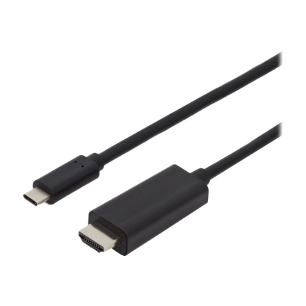 Digitus USB Type-C adapter cable, Type-C to HDMI A M/M, 2.0m, 4K/60Hz, 18GB, bl, gold | Digitus | USB Type-C adapter cab