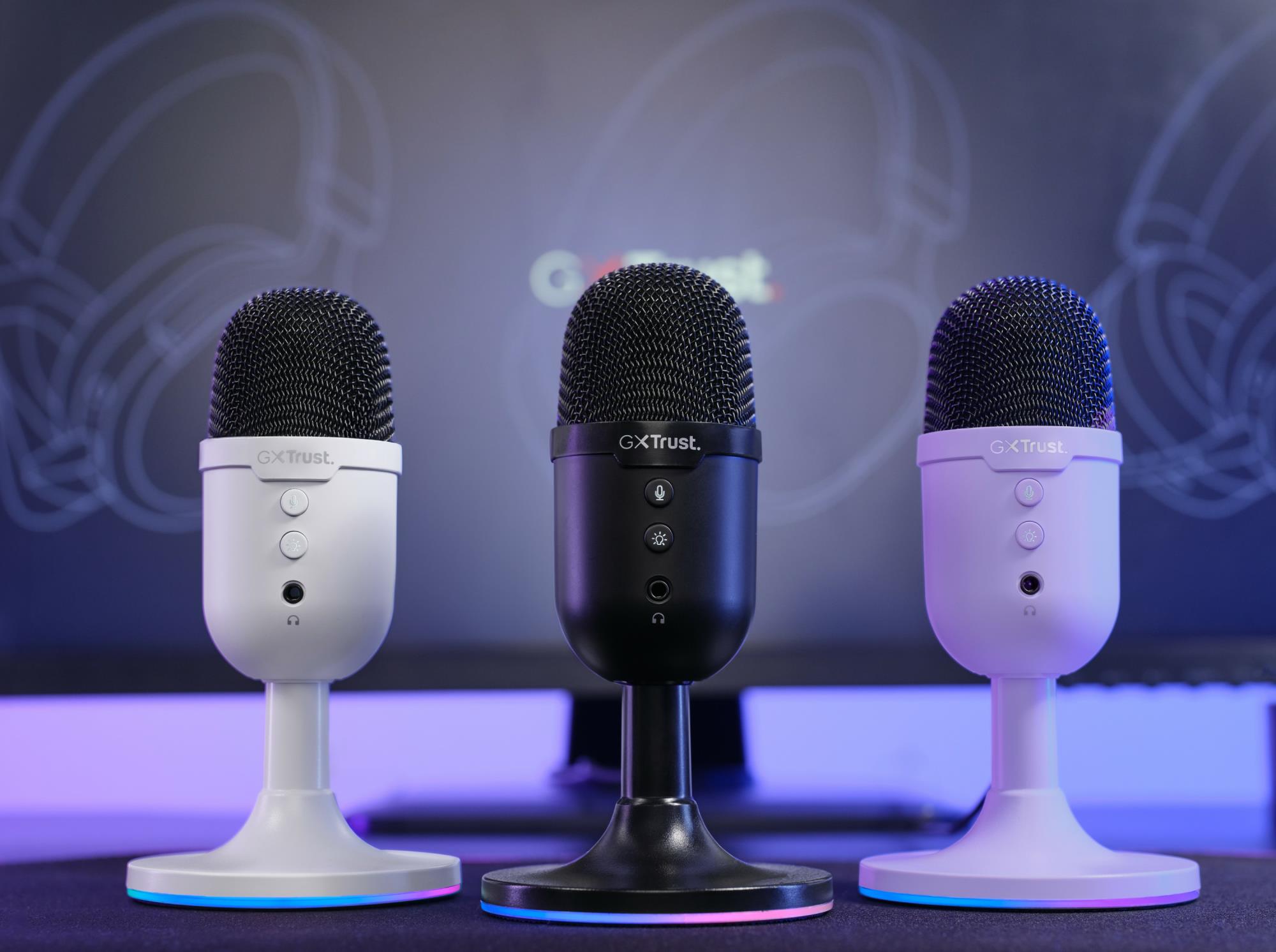 MICROPHONE GXT234 YUNIX USB/BLK 25372 TRUST